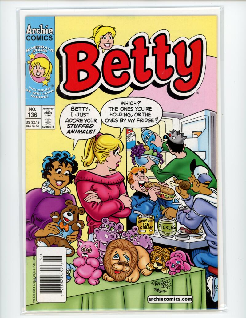 Archie Betty #136 2004 Magazine Comic Book VG - B18-113 Image 1