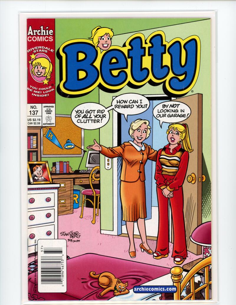 Archie Betty #137 2004 Magazine Comic Book VG - B18-114 Image 1