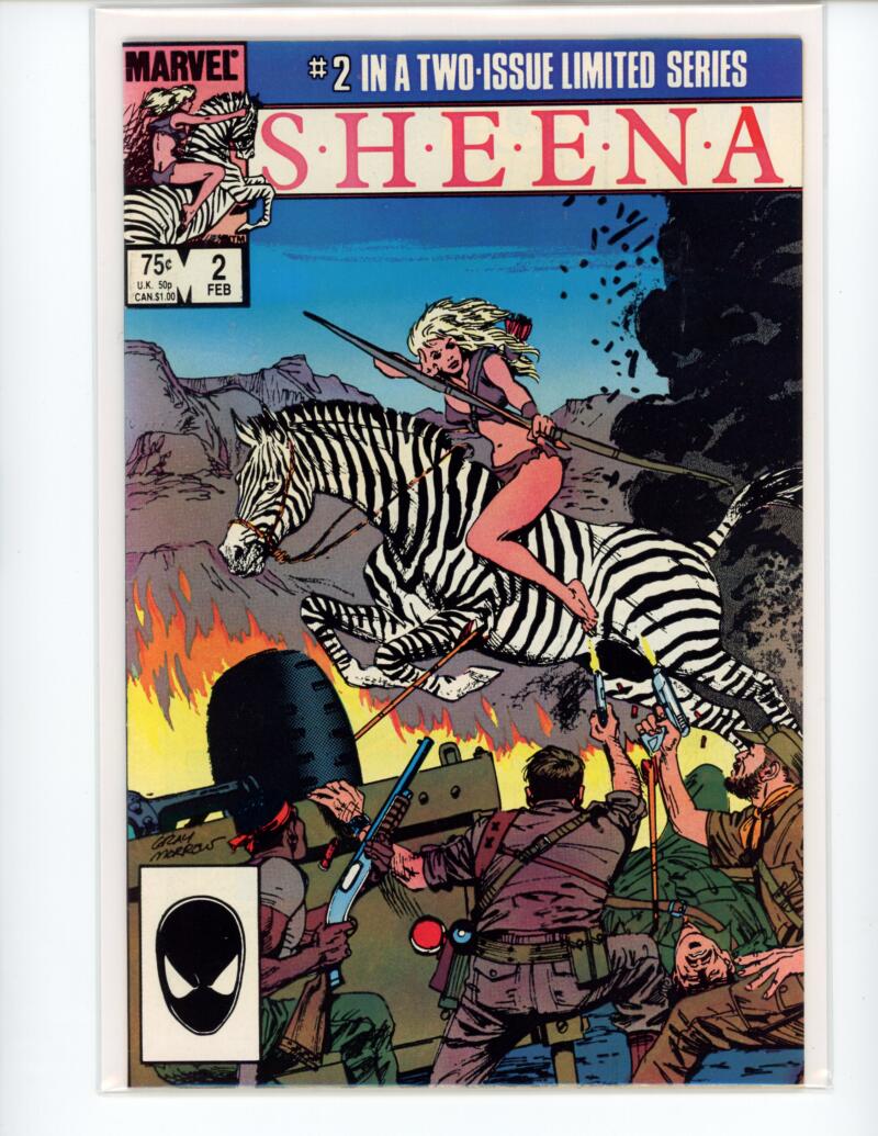 Marvel Sheena #2 1984 Magazine Comic Book VG - B17-1 Image 1