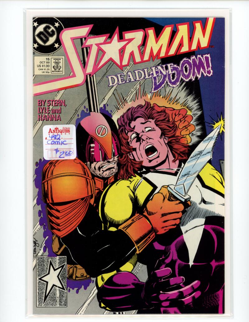 DC Starman Deadline Doom #15 1989 Magazine Comic Book VG - B17-11 Image 1