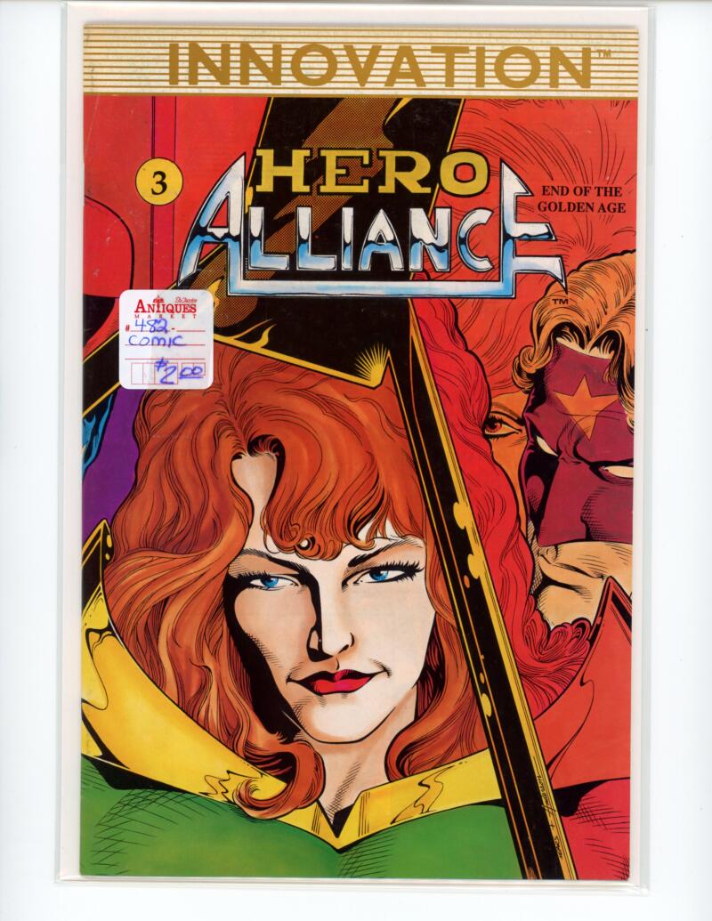 Hero Alliance #3 1989 Innovation Magazine Comic Book VG - B17-23 Image 1