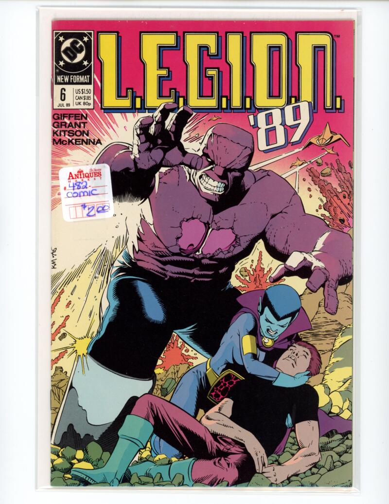 DC Legion 1989 #6 1989 Magazine Comic Book VG - B17-26 Image 1