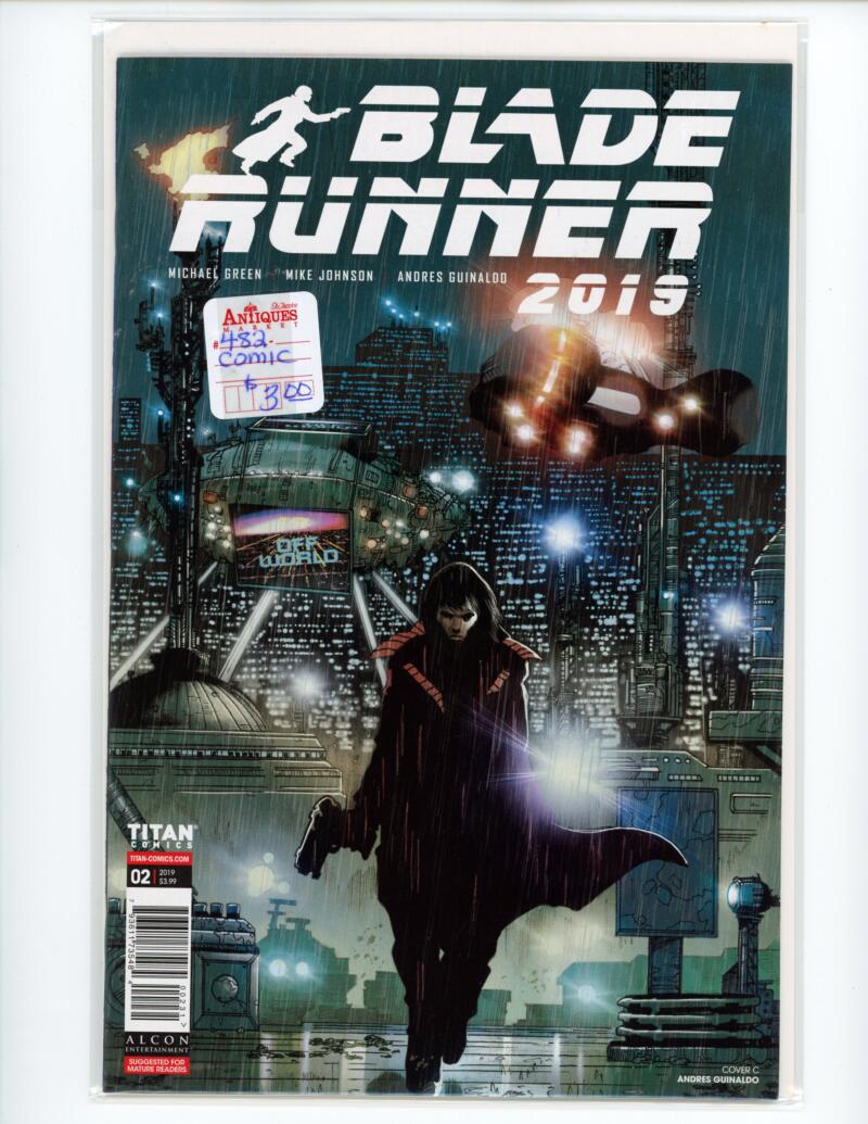 Blade Runner #2 2019 Titan Magazine Comic Book VG - B17-27 Image 1