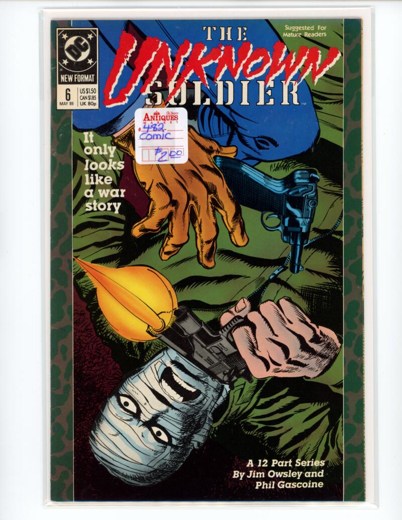 DC Unknown Soldier #6 1989 Magazine Comic Book VG - B17-28 Image 1