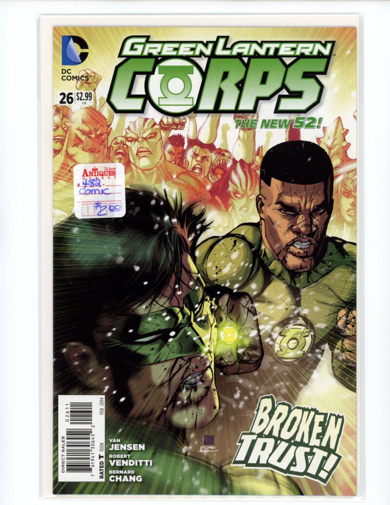 DC Green Lantern The New 52 #26 2011 Magazine Comic Book Mint - B17-35 Image 1