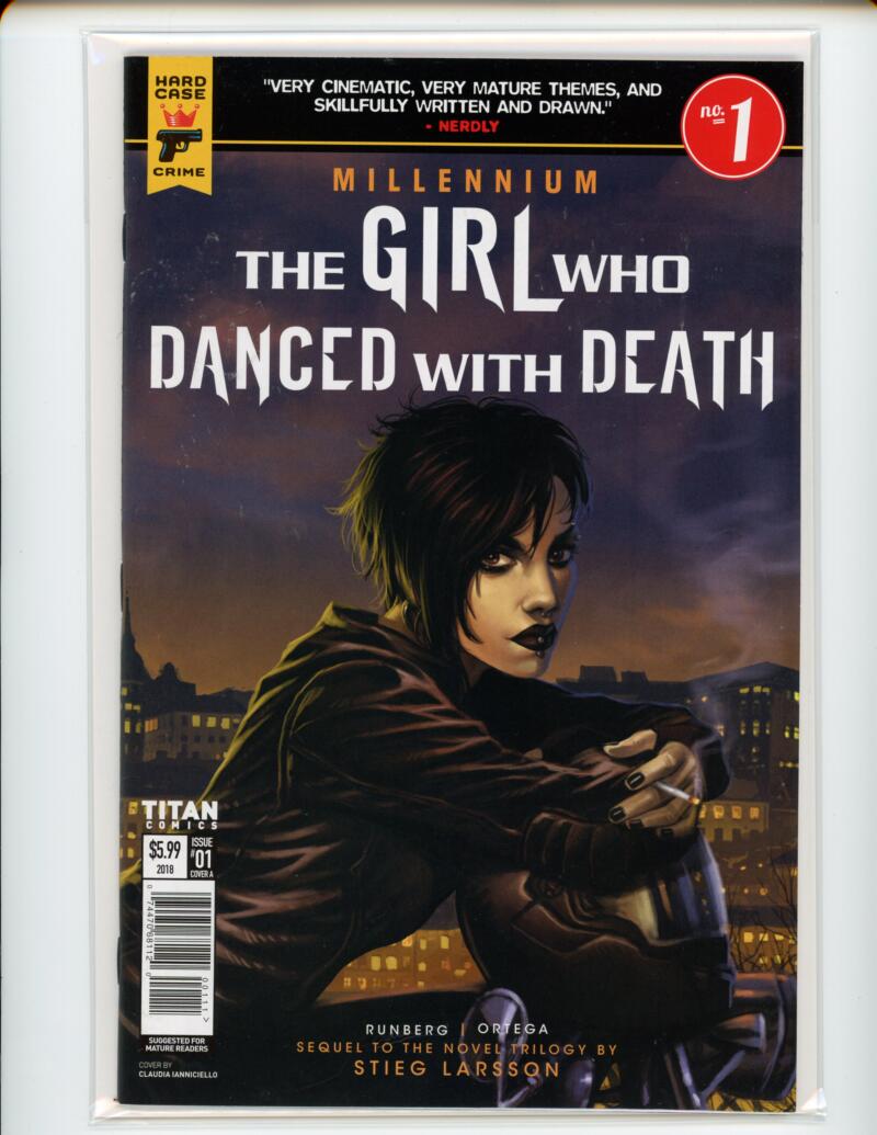 The Girl Who Played With Fire #1 2018 CVR A Magazine Comic Book Mint - B17-37 Image 1