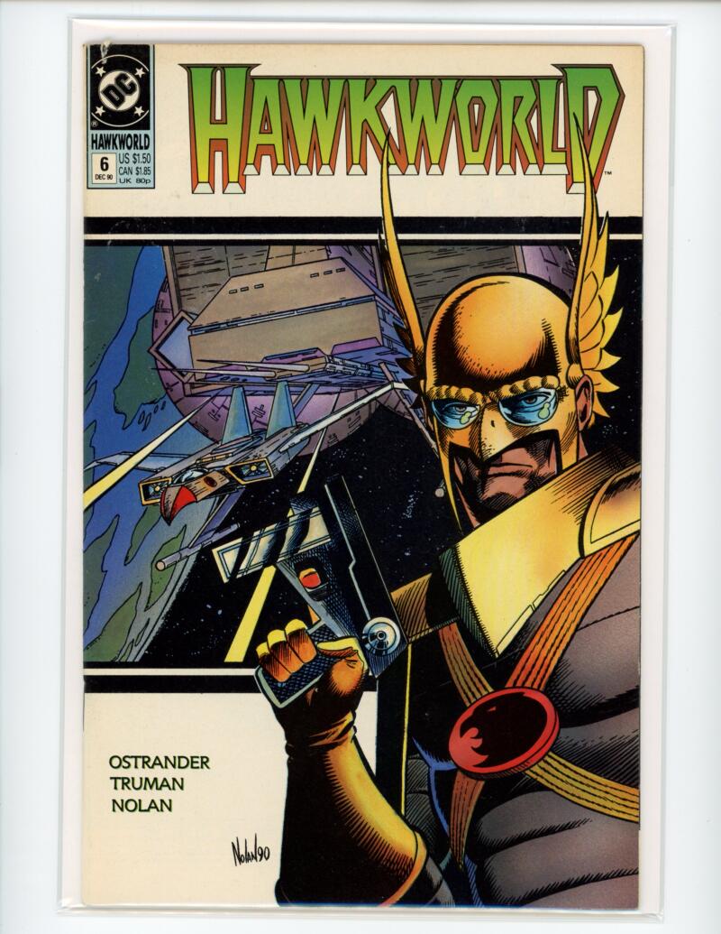 DC Hawkworld #6 1990 #1 2019 Red 5 Magazine Comic Book VG - B17-42 Image 1