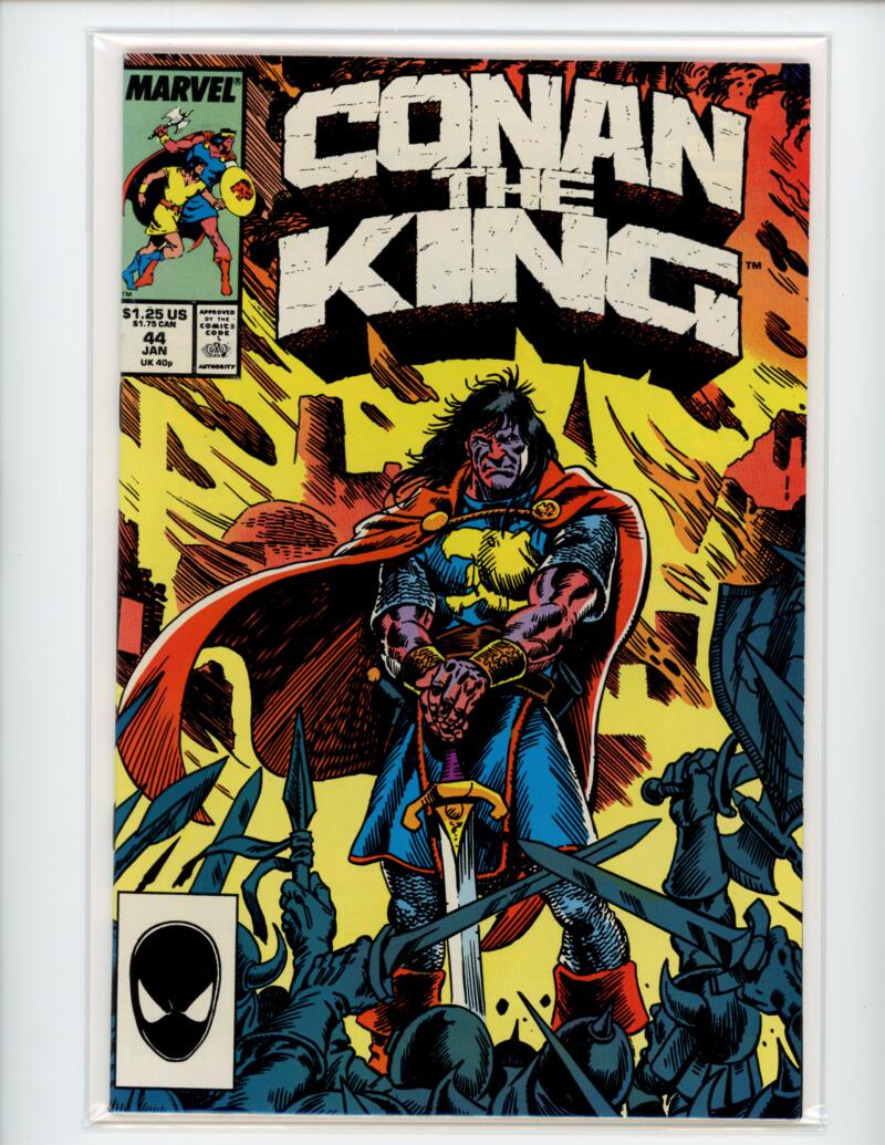 Marvel Conan The King #44 1988 Magazine Comic Book VG - B17-49 Image 1