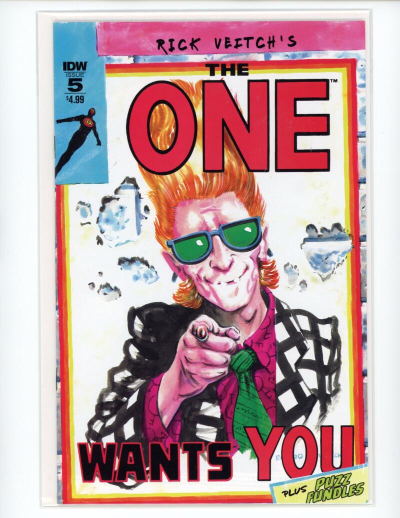The One #5 2018 Wants You IDW Magazine Comic Book VG - B17-52 Image 1