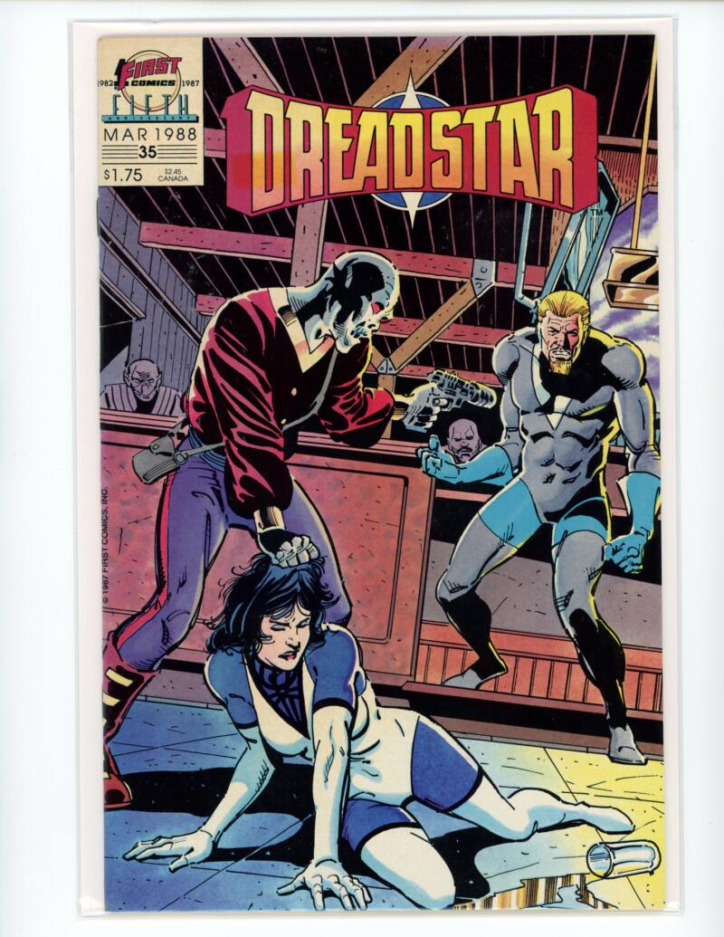 Dreadstar #35 1986 First Comic Magazine Comic Book VG - B17-89 Image 1