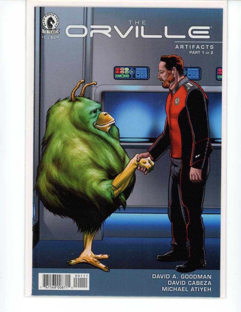 Orville Artifacts #1 2021 Dark Horse Magazine Comic Book VG - B17-97 Image 1