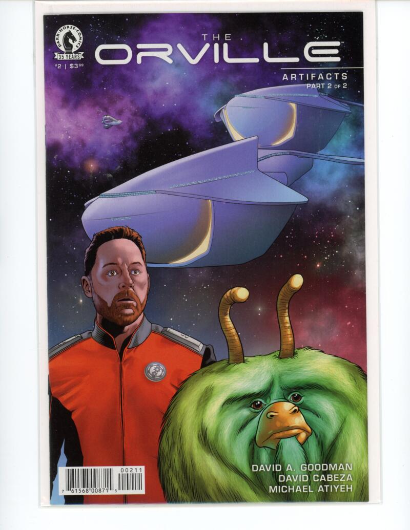 Orville Artifacts #2 2021 Dark Horse Magazine Comic Book VG - B17-98 Image 1