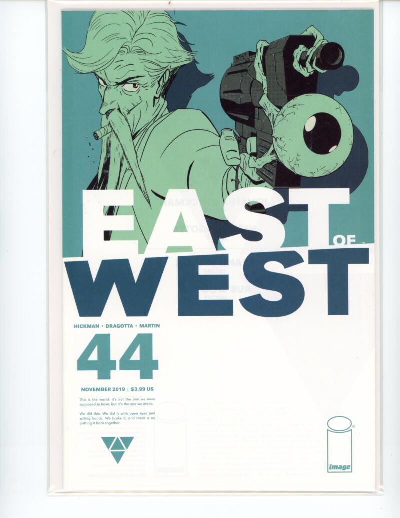 East of West #44 2019 Image Magazine Comic Book Mint - B17-117 Image 1