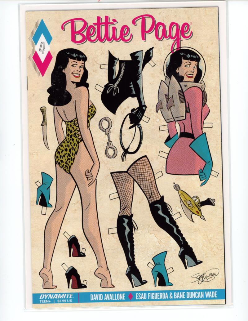 Bettie Page #4 2017 Dynamite Magazine Comic Book Mint - B17-129 Image 1