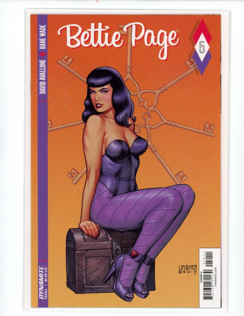 Bettie Page #5 2017 Dynamite Magazine Comic Book Mint - B17-131 Image 1