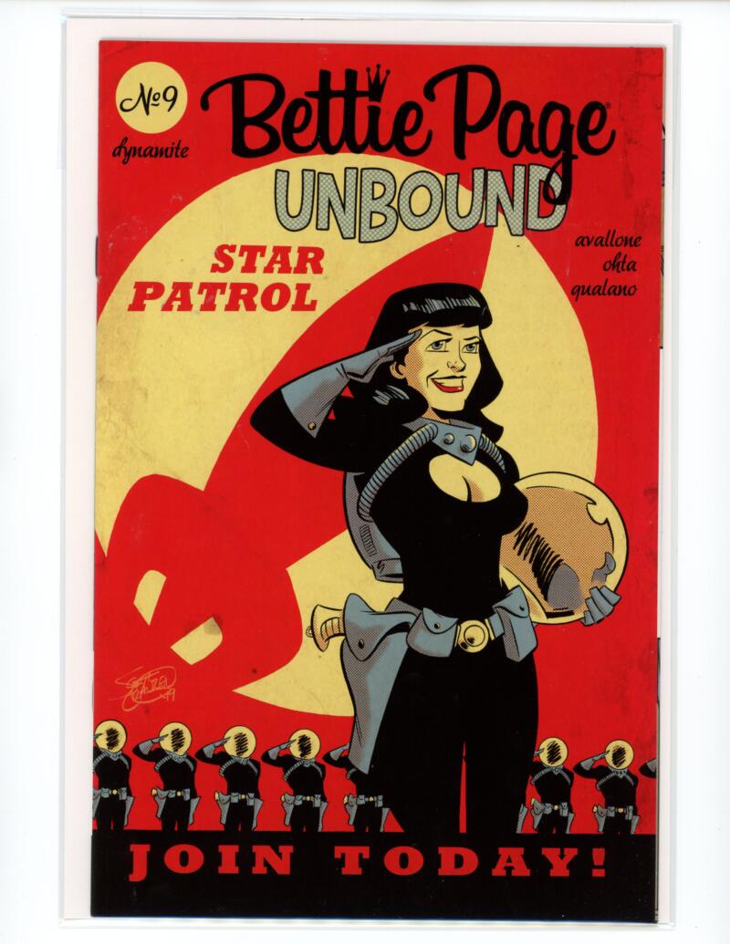 Bettie Page Unbound #9 2019 Dynamite Magazine Comic Book Mint - B17-138 Image 1