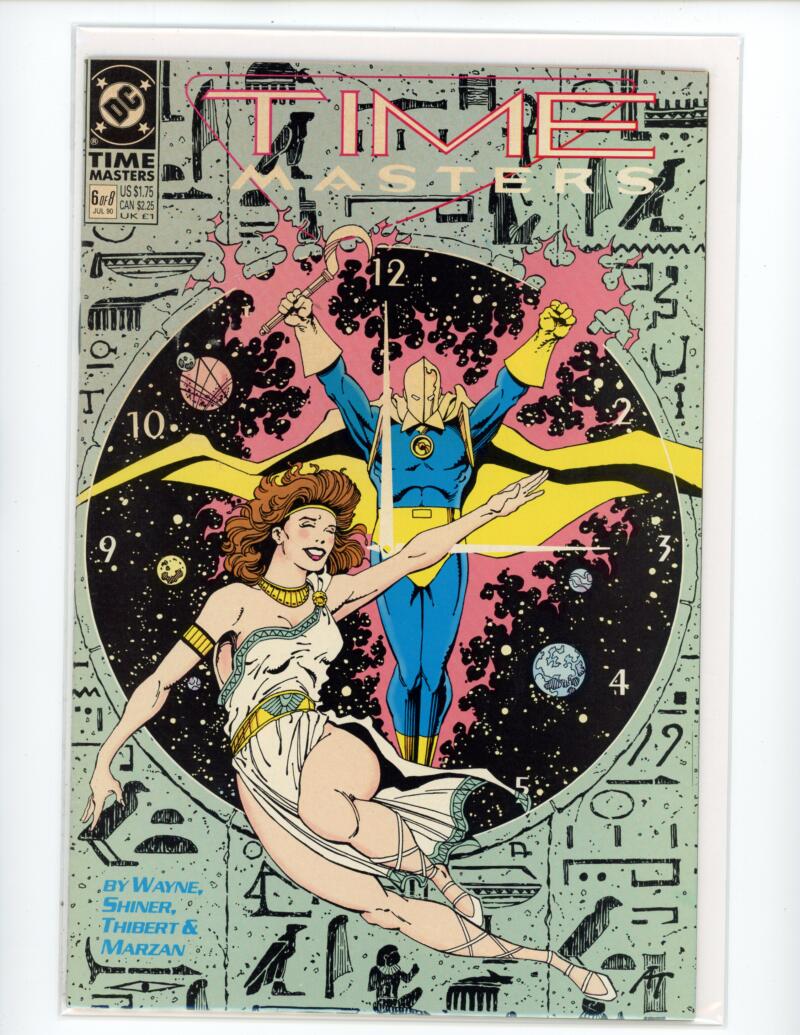 DC Time Masters #6 1990 Magazine Comic Book VG - B20-6 Image 1