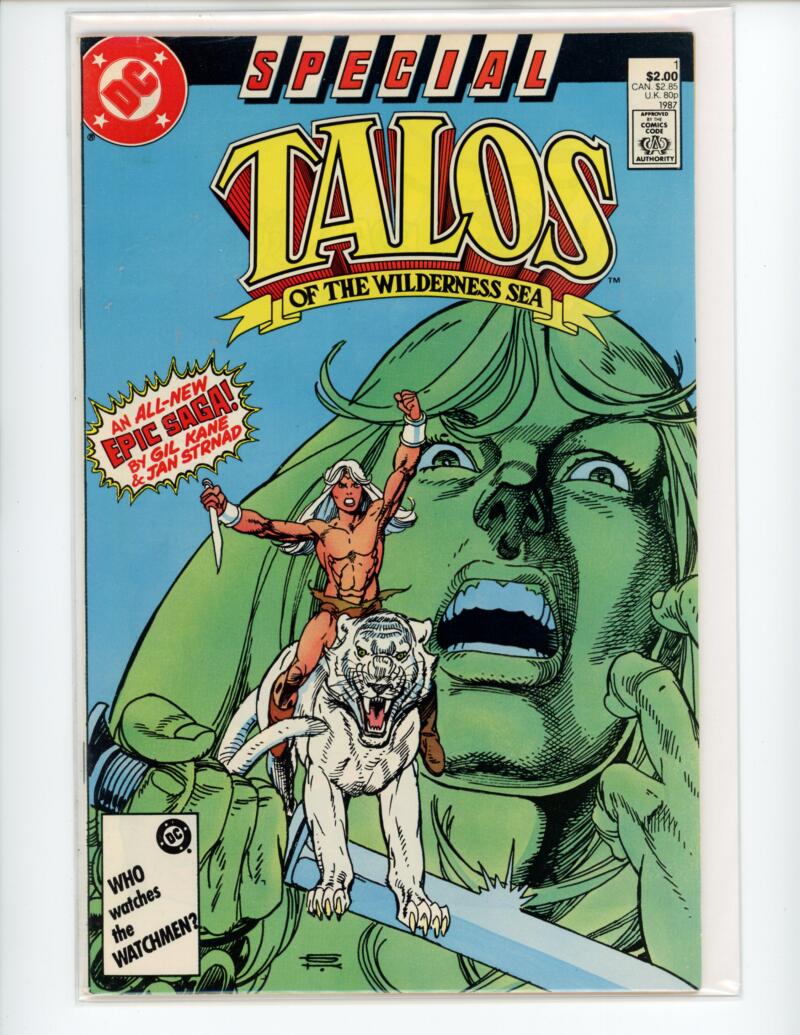 DC Talos Of The Wilderness Sea #1 1987 Magazine Comic Book VG - B20-7 Image 1