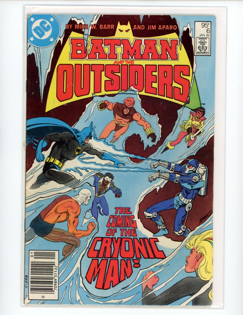 DC Batman and the Outsiders #6 1984 Magazine Comic Book VG - B20-9 Image 1
