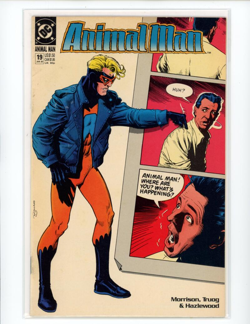 DC Animal Man #19 1990 Magazine Comic Book VG - B20-10 Image 1