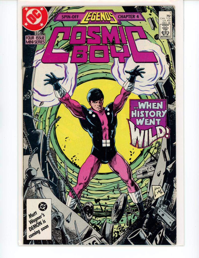 DC Comic Boy #1 1986 Magazine Comic Book VG - B20-15 Image 1