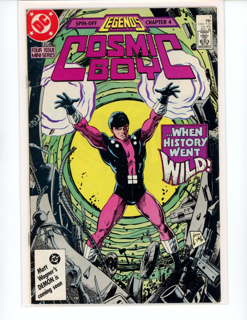 DC Comic Boy #1 1986 Magazine Comic Book VG - B20-16 Image 1