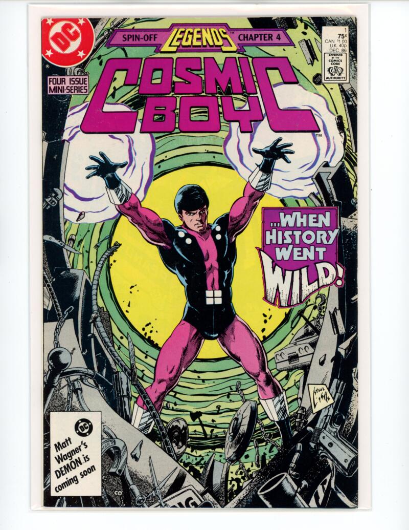 DC Comic Boy #1 1986 Magazine Comic Book VG - B20-17 Image 1