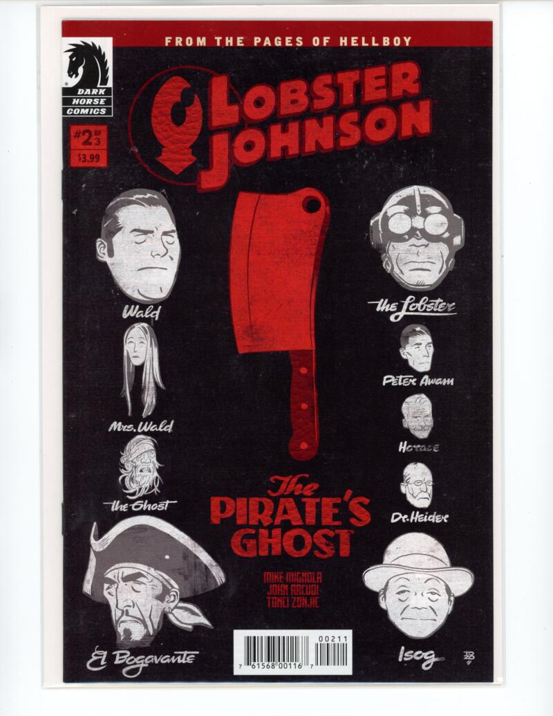 Lobster Johnson The Pirates Ghost #2 2017 Magazine Comic Book Mint - B20-19 Image 1