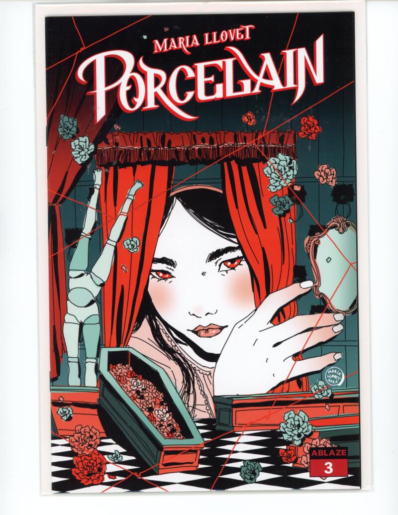 Maria Llovet Porcelain #3 2021 Magazine Comic Book Mint - B20-20 Image 1