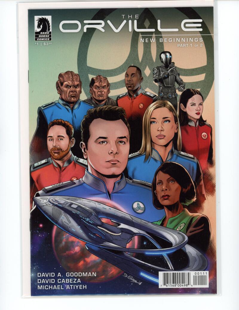 Orville New Beginnings #1 2019 Dark Horse Magazine Comic Book Mint - B20-49 Image 1