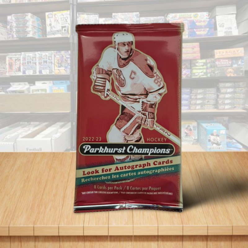2022-23 Upper Deck Parkhurst Champions Factory Sealed Hockey PACK Image 1
