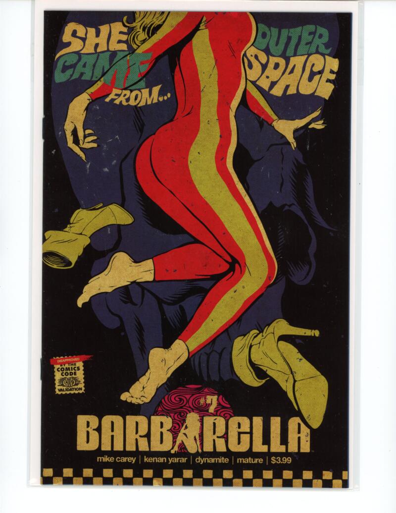 Barbarella #7 Outter Space Magazine Comic Book Mint - B20-98 Image 1