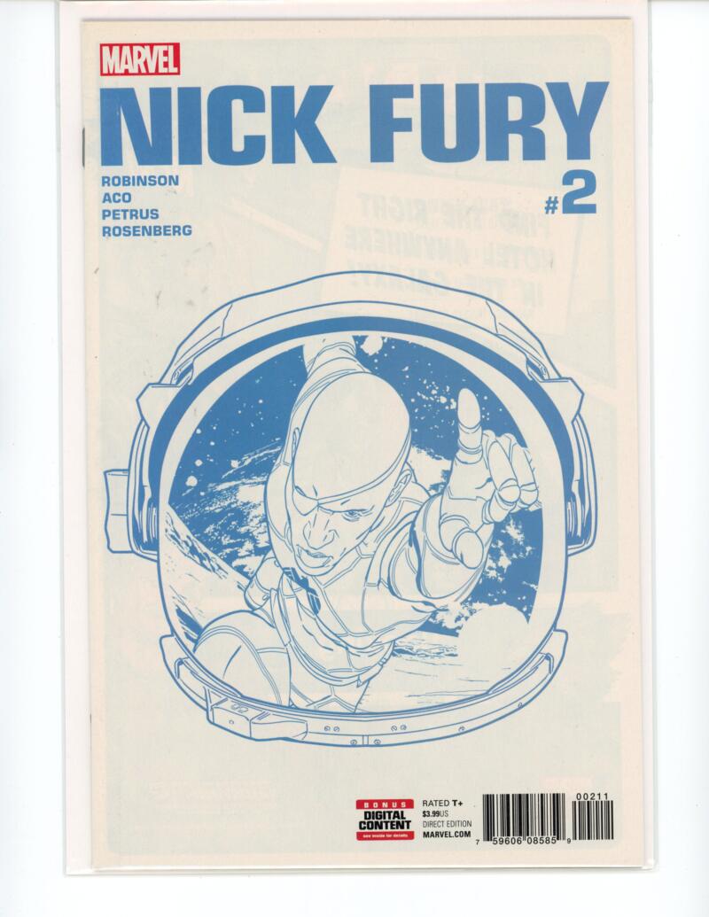 Marvel Nick Fury #2 2017 Magazine Comic Book Mint - B20-108 Image 1