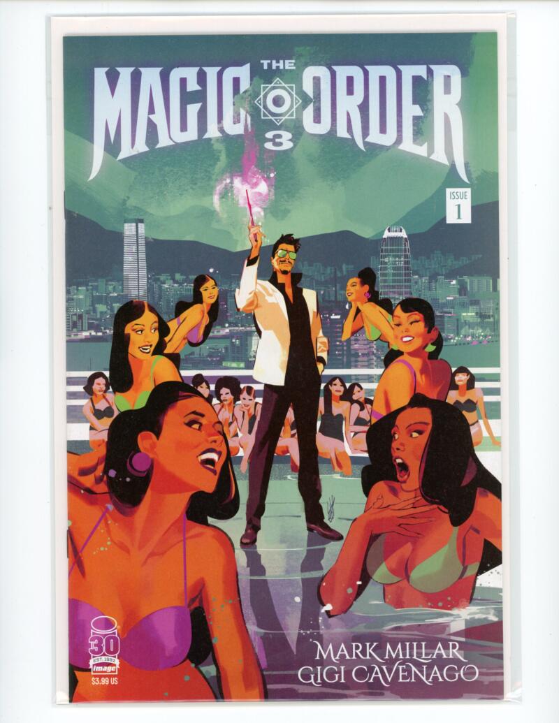 The Magic Order 3 #1 2022 Image Magazine Comic Book Mint - B20-111 Image 1