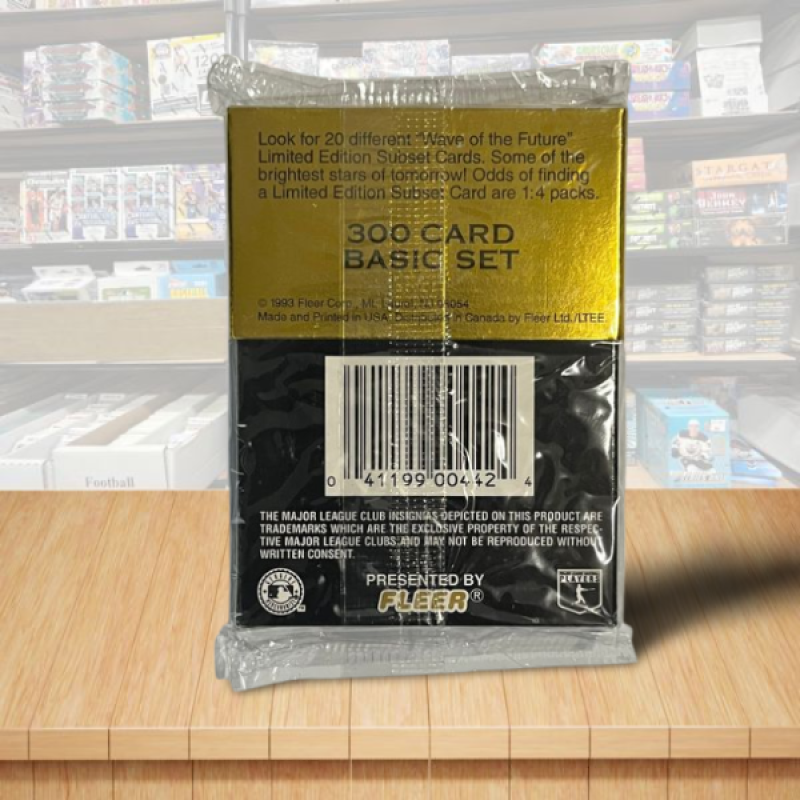 1993 Fleer Flair Ltd. Premier Edition Baseball Hobby Sealed Pack Image 2