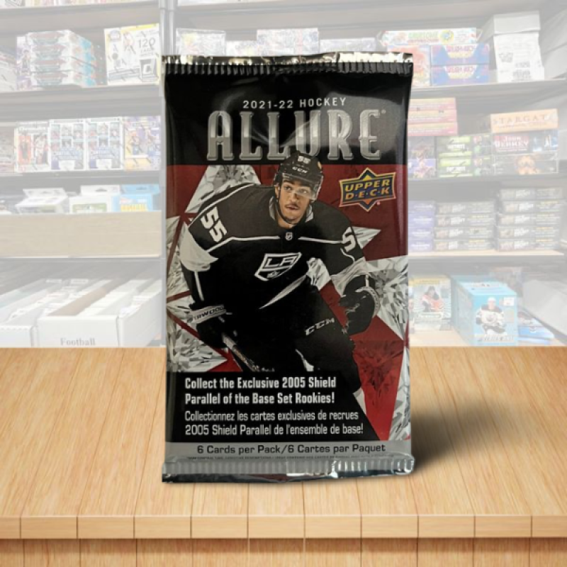 2021-22 Upper Deck Allure Factory Sealed Hockey Pack Image 1