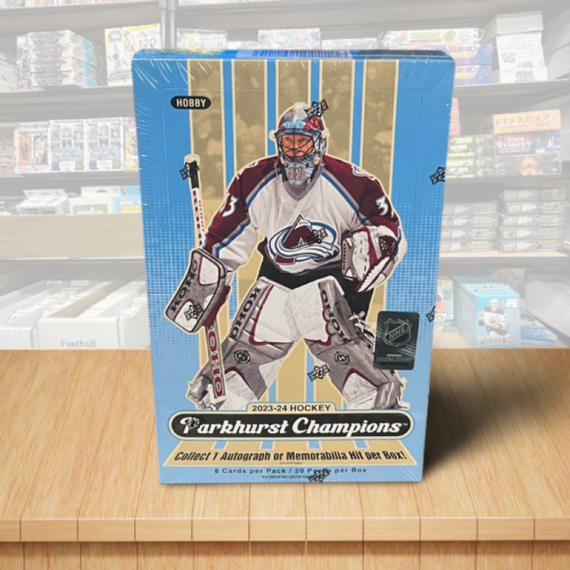 2023-24 Upper Deck Parkhurst Champions Hockey HOBBY Box Image 1