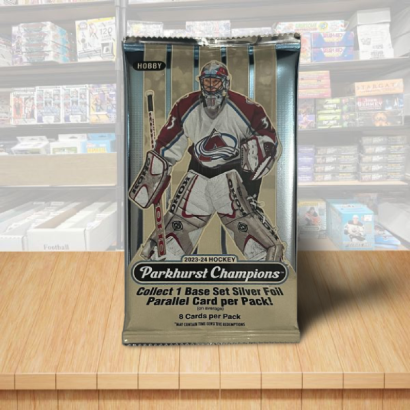 2023-24 Upper Deck Parkhurst Champions Hockey HOBBY Pack Image 1