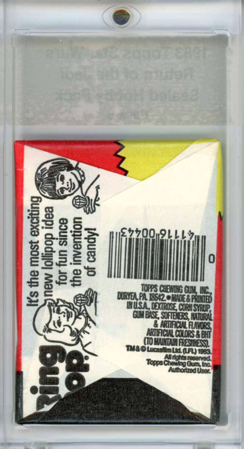 1983 Star Wars Return of the Jedi Sealed Hobby Pack Lando - SPK 9 Image 2