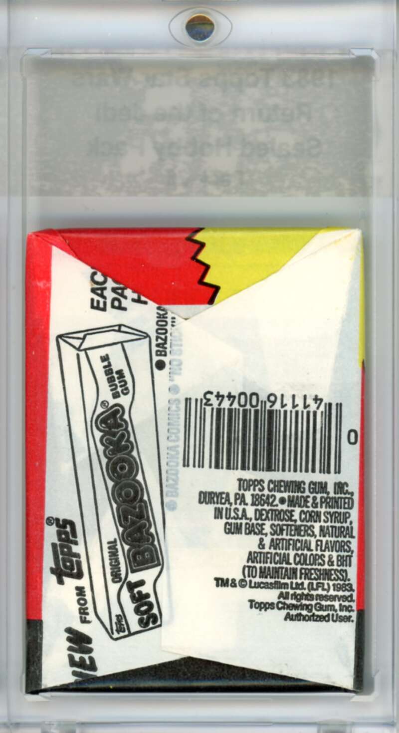 1983 Star Wars Return of the Jedi Sealed Hobby Pack Leia - SPK 26 Image 2