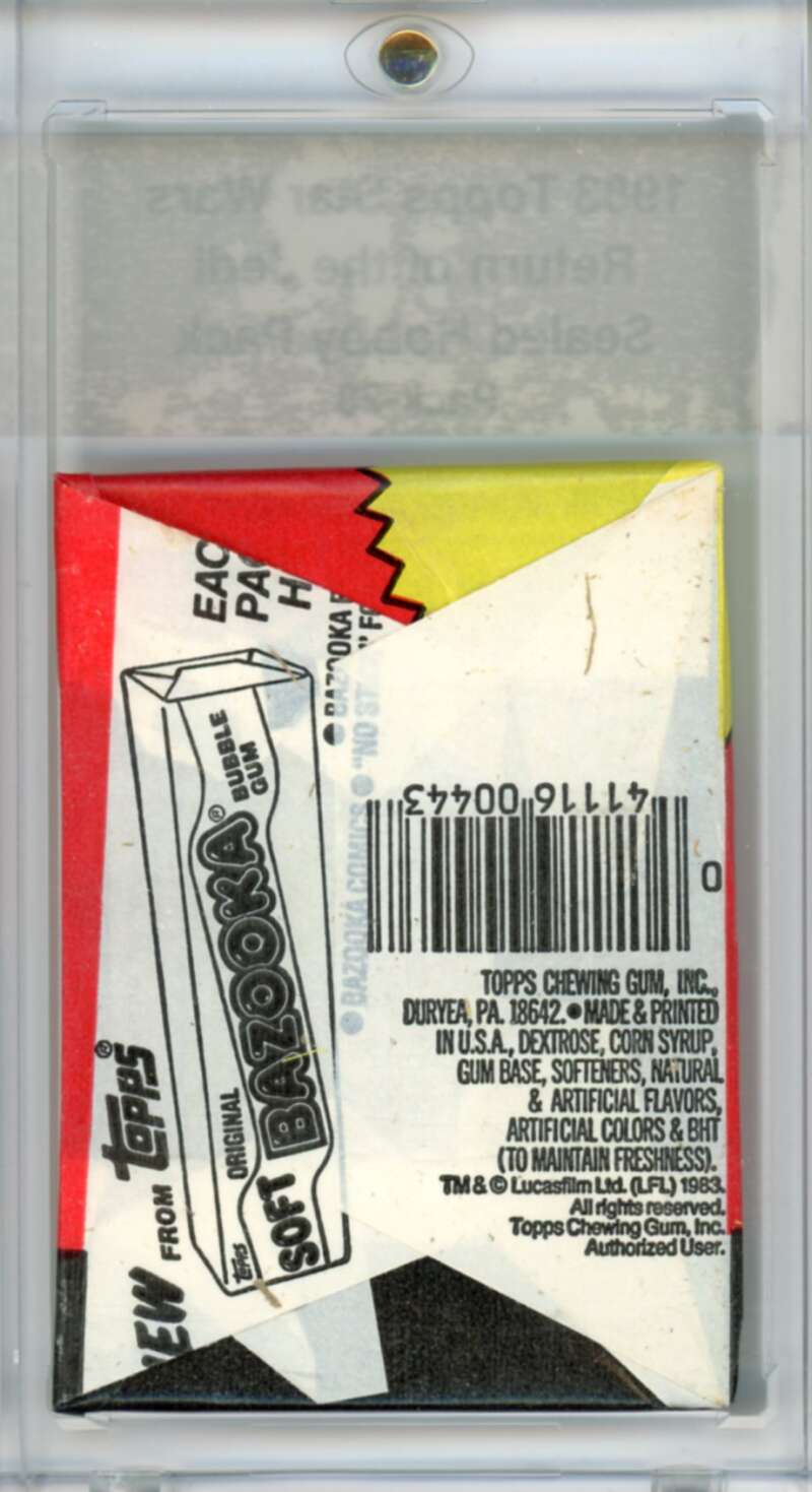 1983 Star Wars Return of the Jedi Sealed Hobby Pack C3PO - SPK 28 Image 2