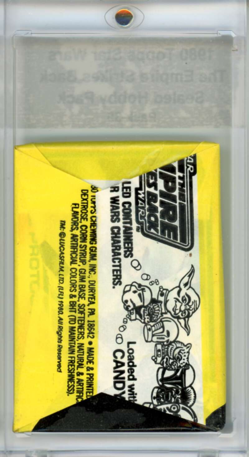 1980 Star Wars Empire Strikes Back Sealed Hobby Pack Vader - SPK 39 Image 2