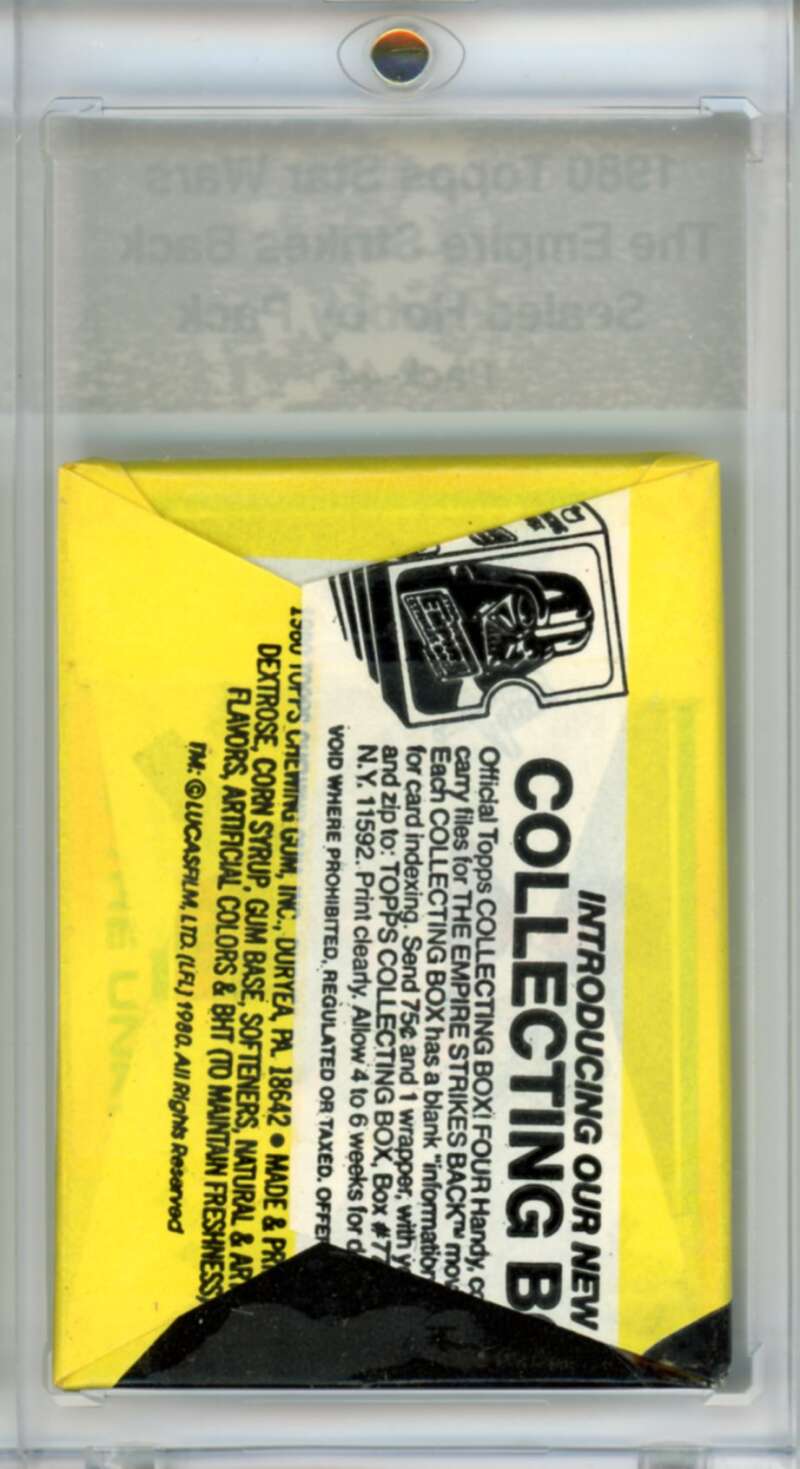 1980 Star Wars Empire Strikes Back Sealed Hobby Pack Vador - SPK 44 Image 2