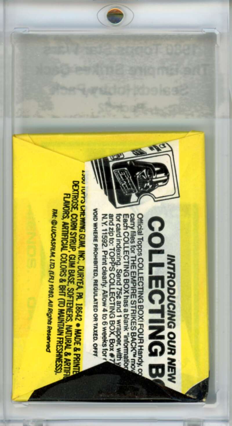 1980 Star Wars Empire Strikes Back Sealed Hobby Pack Vador - SPK 52 Image 2