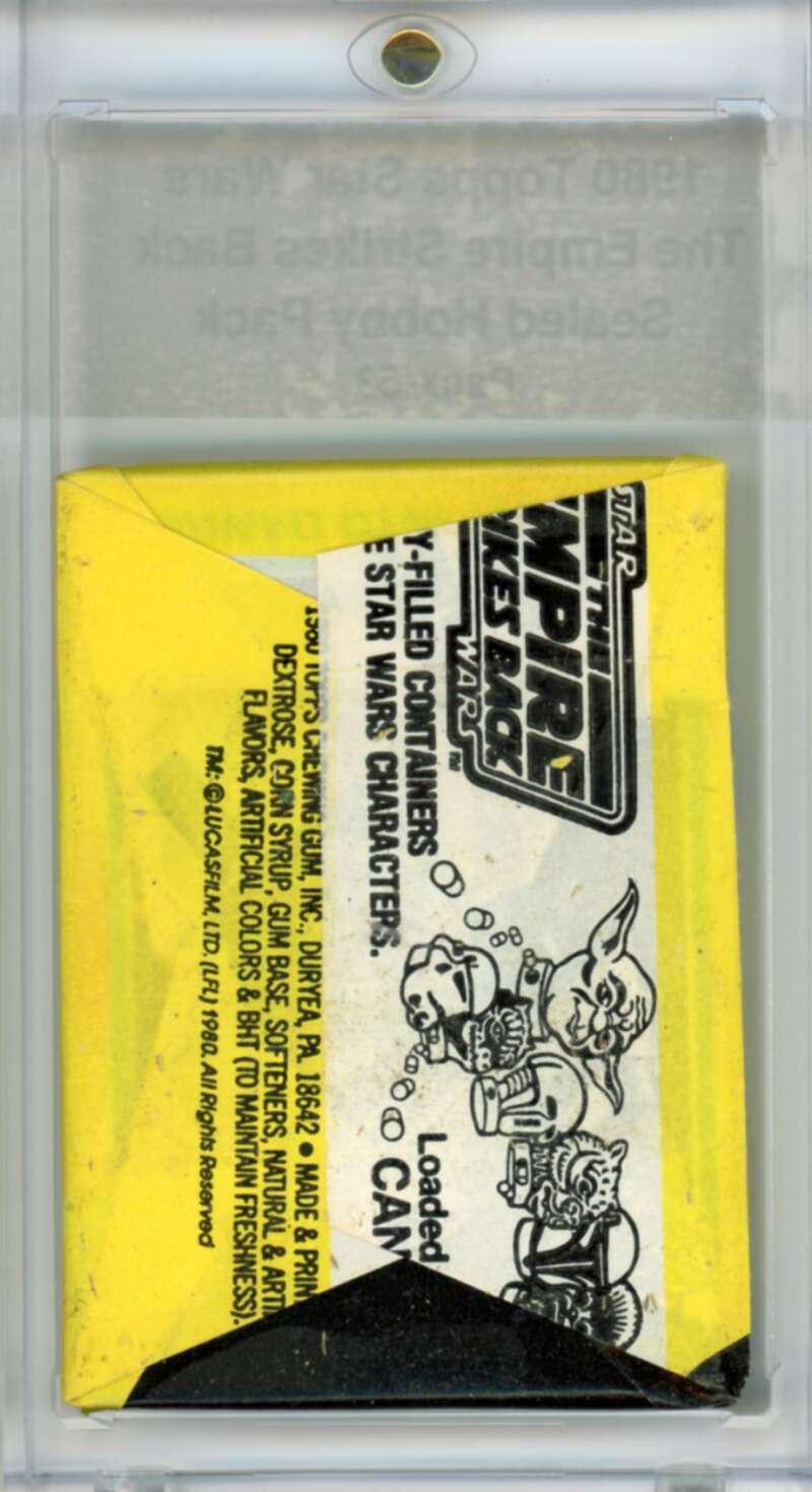 1980 Star Wars Empire Strikes Back Sealed Hobby Pack Vador - SPK 53 Image 2