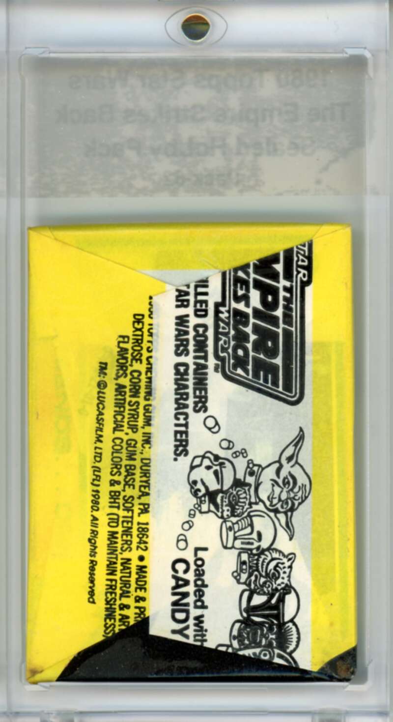 1980 Star Wars Empire Strikes Back Sealed Hobby Pack Vador - SPK 62 Image 2