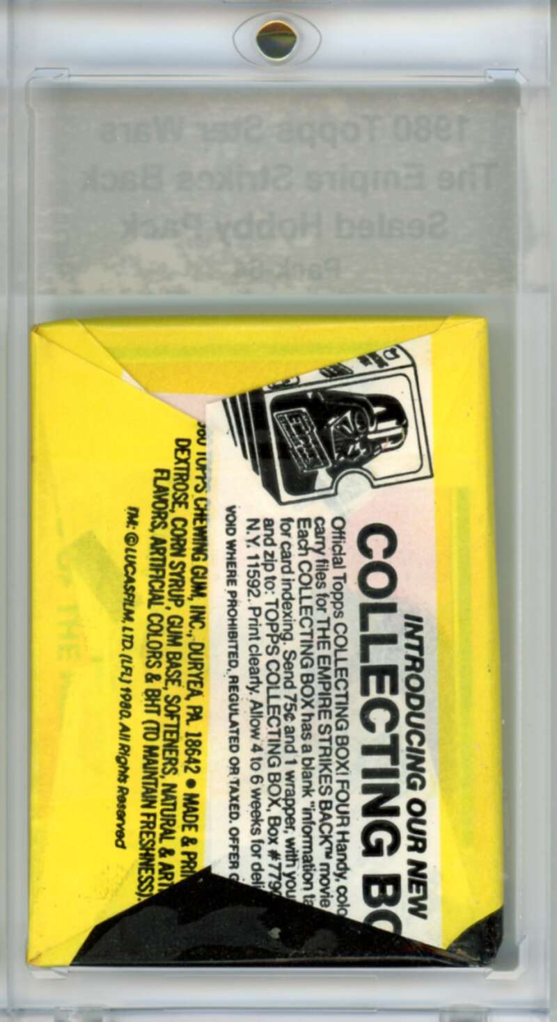 1980 Star Wars Empire Strikes Back Sealed Hobby Pack Vador - SPK 64 Image 2