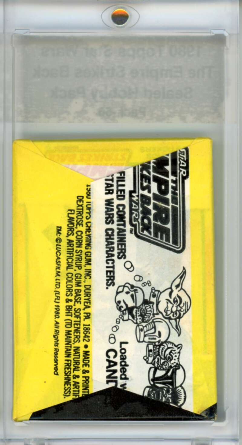 1980 Star Wars Empire Strikes Back Sealed Hobby Pack Vador - SPK 66 Image 2