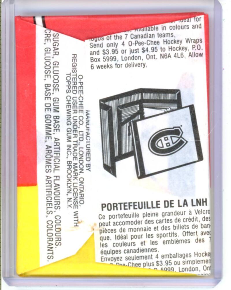 1987-88 OPC O-Pee-Chee Hockey Vintage Hobby Sealed Wax Pack Box Fresh - SPK 156 Image 3