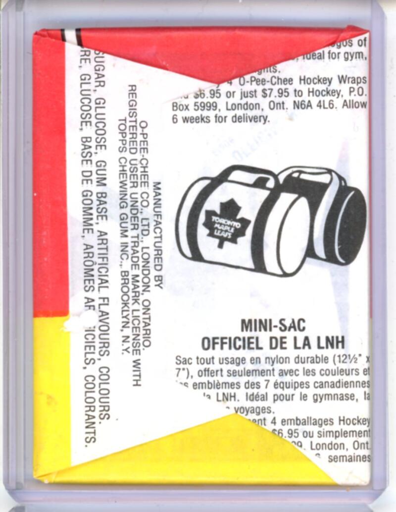 1987-88 OPC O-Pee-Chee Hockey Vintage Hobby Sealed Wax Pack Box Fresh - SPK 157 Image 3